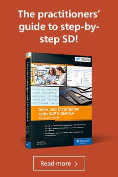 Sales and Distribution with SAP S/4HANA: Business User Guide | SAP PRESS Books and E-Books