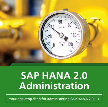 SAP HANA 2.0 Administration | SAP PRESS Books and E-Books