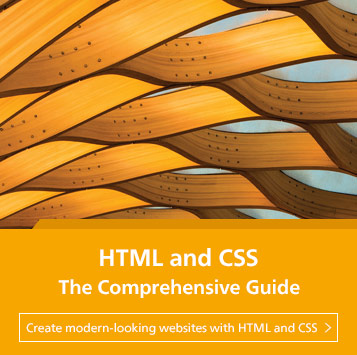 HTML and CSS: The Comprehensive Guide | SAP PRESS Books and E-Books