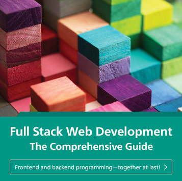 Full Stack Web Development | SAP PRESS Books and E-Books