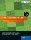 Cover of SAP Transaction Codes