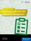 Cover of Purchasing with SAP ERP Materials Management