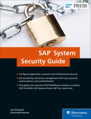 Cover of SAP System Security Guide