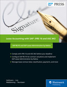 Cover of Lease Accounting with SAP: IFRS 16 and ASC 842