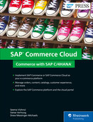 Cover of SAP Commerce Cloud: Commerce with SAP C/4HANA