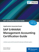 Cover of SAP S/4HANA Management Accounting Certification Guide