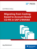 Cover of Migrating from Costing-Based to Account-Based CO-PA in SAP S/4HANA