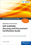 Cover of SAP S/4HANA Sourcing and Procurement Certification Guide