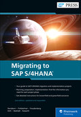 Cover of Migrating to SAP S/4HANA