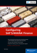 Cover of Configuring SAP S/4HANA Finance