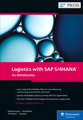 Cover of Logistics with SAP S/4HANA