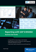 Cover of Reporting with SAP S/4HANA: Business User Guide