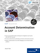 Cover of Account Determination in SAP