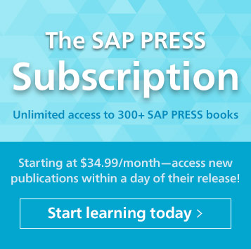 极速赛车一分钟开奖官网 SAP PRESS Subscription | 极速赛车一分钟开奖官网 SAP PRESS Books and E-Books