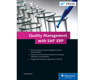 Cover of Quality Management with SAP ERP