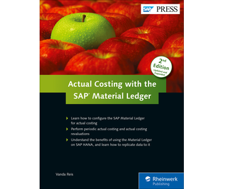 Cover of Actual Costing with the Material Ledger in SAP ERP