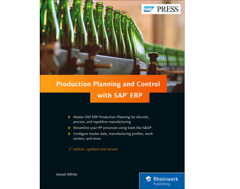 Cover of Production Planning and Control with SAP ERP