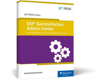 Cover of SAP SuccessFactors Admin Center: User Management, Security, and Data Maintenance