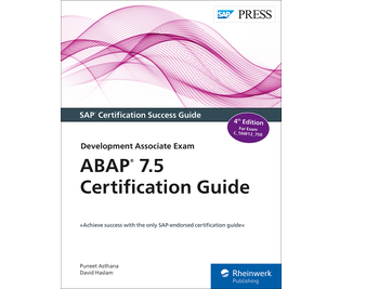 Cover of ABAP 7.5 Certification Guide