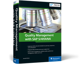 Cover of Quality Management with SAP S/4HANA