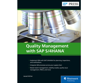 Cover of Quality Management with SAP S/4HANA