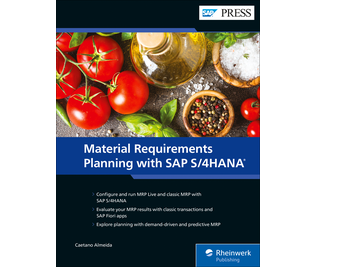 Cover of Material Requirements Planning with SAP S/4HANA
