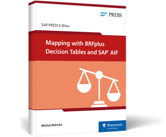 Cover of Mapping with BRFplus Decision Tables and SAP AIF