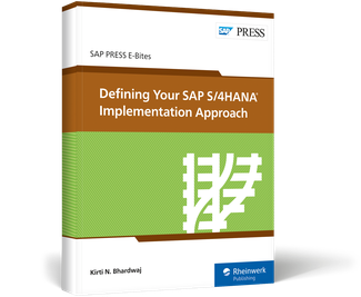 Cover of Defining Your SAP S/4HANA Implementation Approach