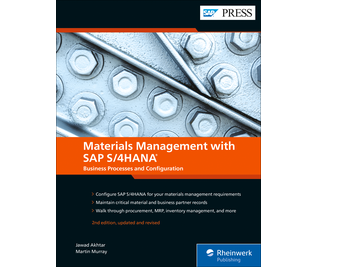 Cover of Materials Management with SAP S/4HANA