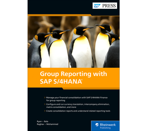 Cover of Group Reporting with SAP S/4HANA