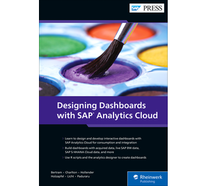 Cover of Designing Dashboards with SAP Analytics Cloud