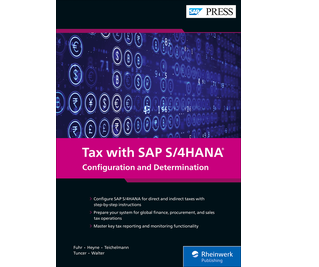 Cover of Tax with SAP S/4HANA