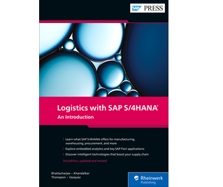Cover of Logistics with SAP S/4HANA