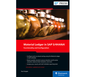 Cover of Material Ledger in SAP S/4HANA