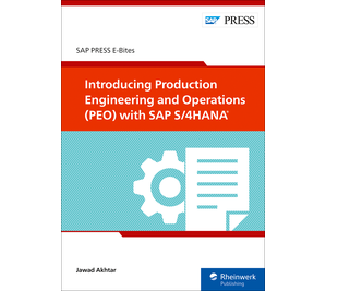 Cover of Introducing Production Engineering and Operations (PEO) with SAP S/4HANA 