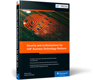 Cover of Security and Authorizations for SAP Business Technology Platform