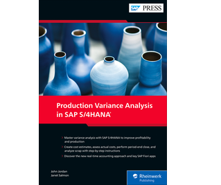 Cover of Production Variance Analysis in SAP S/4HANA
