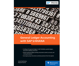 Cover of General Ledger Accounting with SAP S/4HANA