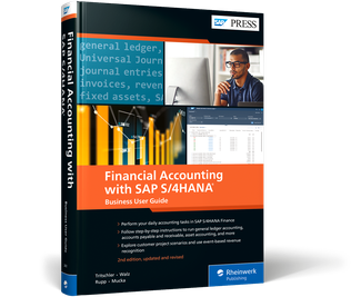 Cover of Financial Accounting with SAP S/4HANA: Business User Guide