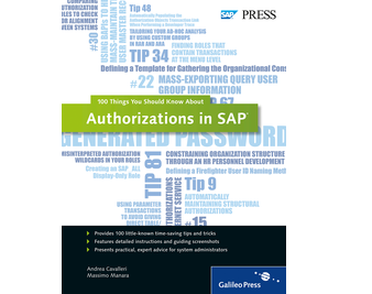 Cover of Authorizations in SAP