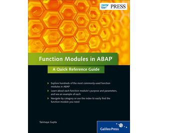 Cover of Function Modules in ABAP